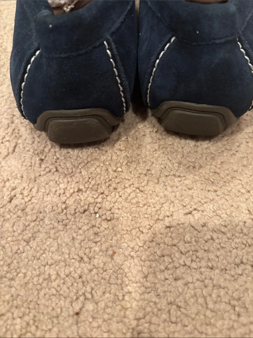 Alfani Navy Suede Bit-Detail Slip-On Loafers